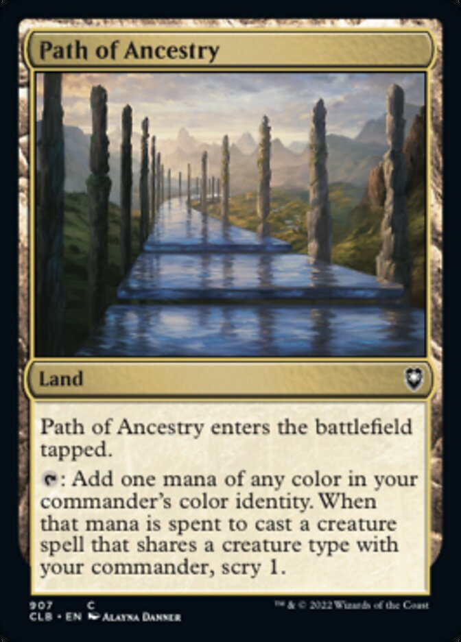 Path of Ancestry [Commander Legends: Battle for Baldur's Gate] | Galaxy Games LLC