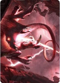 Thundering Rebuke Art Card [Zendikar Rising Art Series] | Galaxy Games LLC