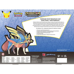 Celebrations: 25th Anniversary - Deluxe Pin Collection (Zacian LV. X) | Galaxy Games LLC