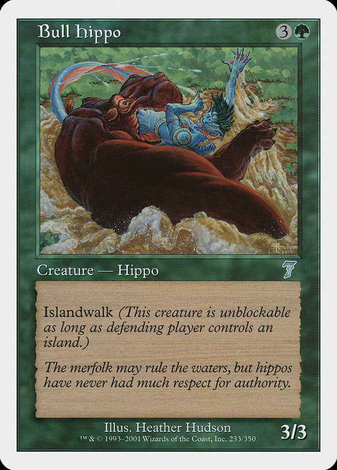 Bull Hippo [Seventh Edition] | Galaxy Games LLC