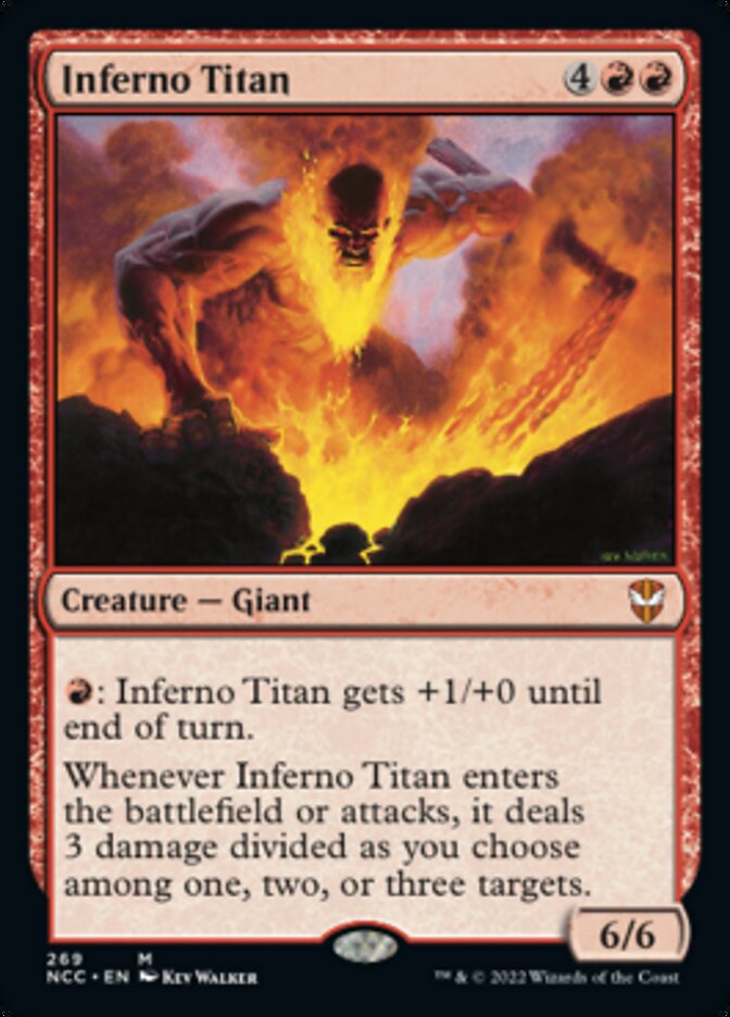 Inferno Titan [Streets of New Capenna Commander] | Galaxy Games LLC