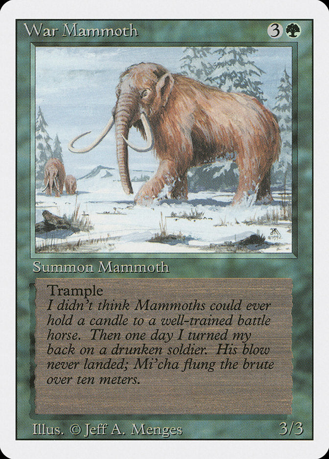 War Mammoth [Revised Edition] | Galaxy Games LLC