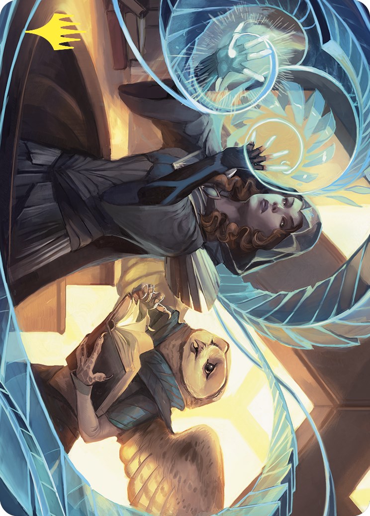 Personal Tutor Art Card (Gold-Stamped) [Commander Masters Art Series] | Galaxy Games LLC
