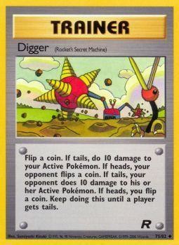 Digger (75/82) [Team Rocket Unlimited] | Galaxy Games LLC