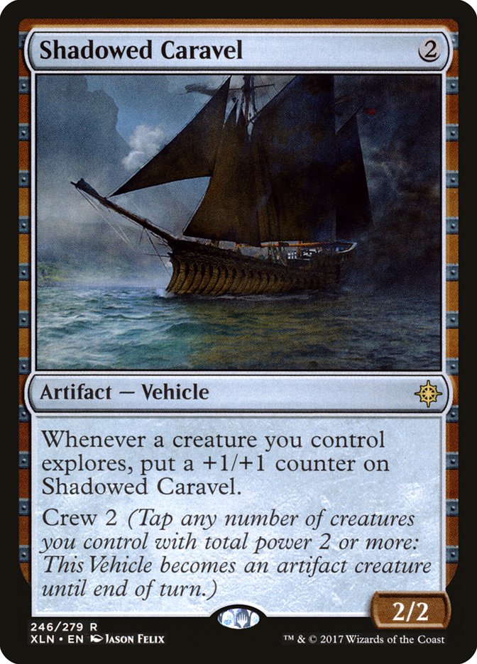 Shadowed Caravel [Ixalan] | Galaxy Games LLC