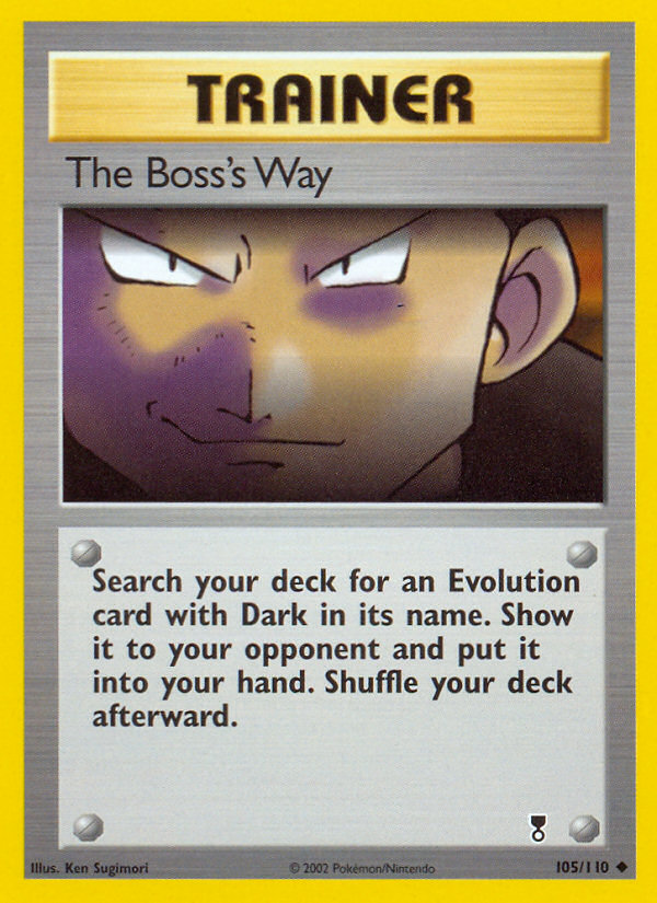 The Boss's Way (105/110) [Legendary Collection] | Galaxy Games LLC