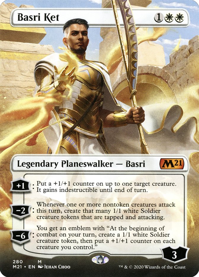 Basri Ket (Borderless) [Core Set 2021] | Galaxy Games LLC