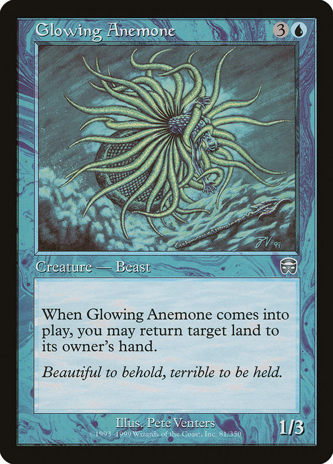 Glowing Anemone [Mercadian Masques] | Galaxy Games LLC