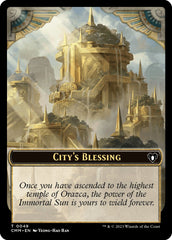 City's Blessing // Dragon Egg Double-Sided Token [Commander Masters Tokens] | Galaxy Games LLC