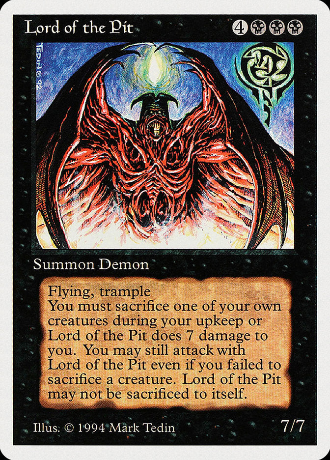 Lord of the Pit [Summer Magic / Edgar] | Galaxy Games LLC