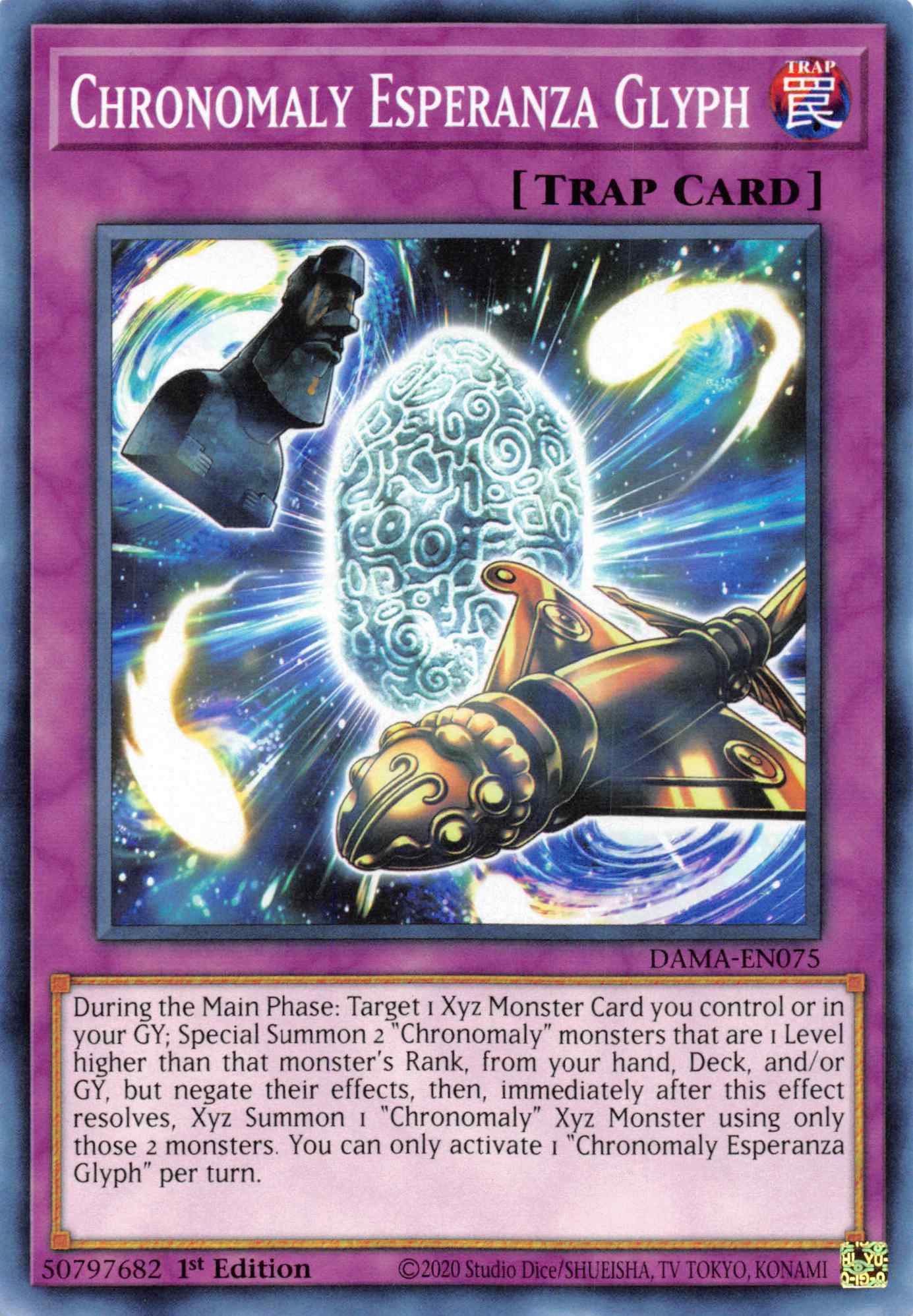Chronomaly Esperanza Glyph [DAMA-EN075] Common | Galaxy Games LLC