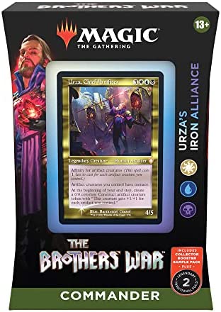 The Brothers' War Commander Deck - Urza's Iron Alliance | Galaxy Games LLC