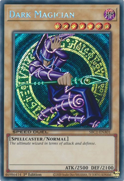 Dark Magician [SBC1-ENA01] Secret Rare | Galaxy Games LLC