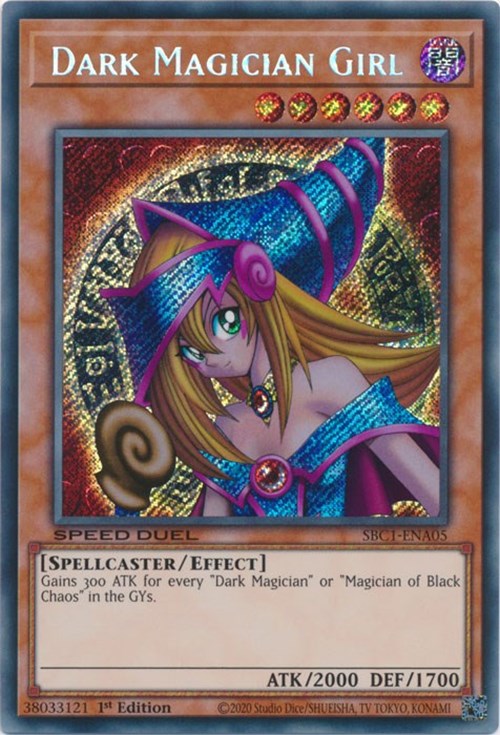 Dark Magician Girl [SBC1-ENA05] Secret Rare | Galaxy Games LLC