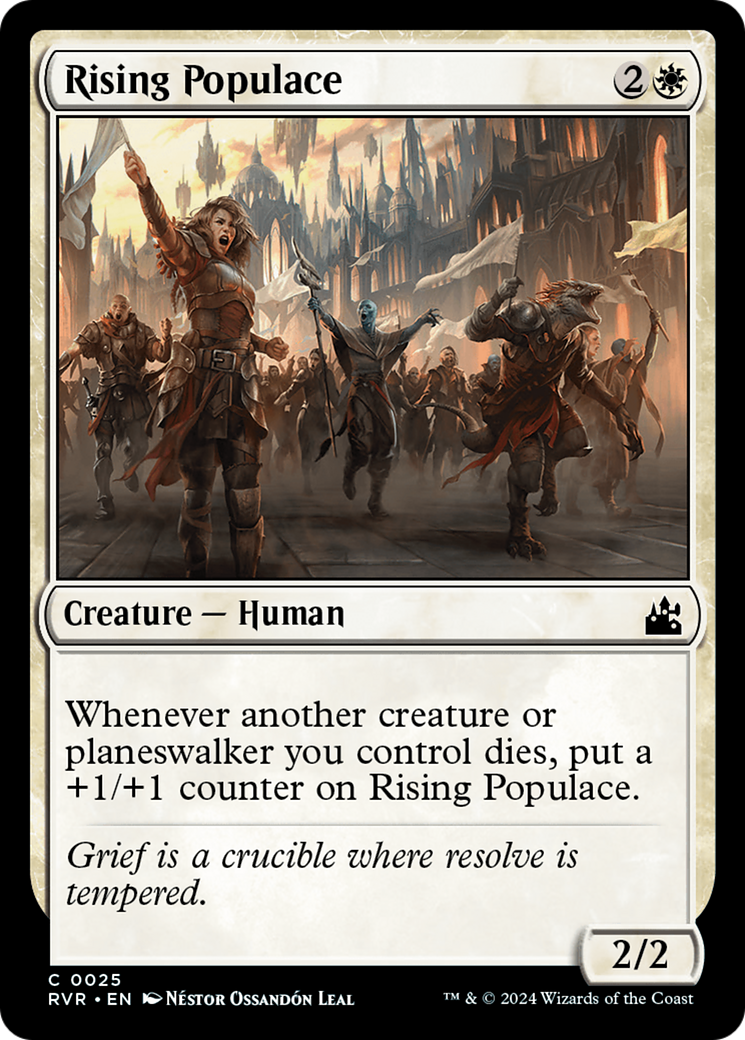 Rising Populace [Ravnica Remastered] | Galaxy Games LLC