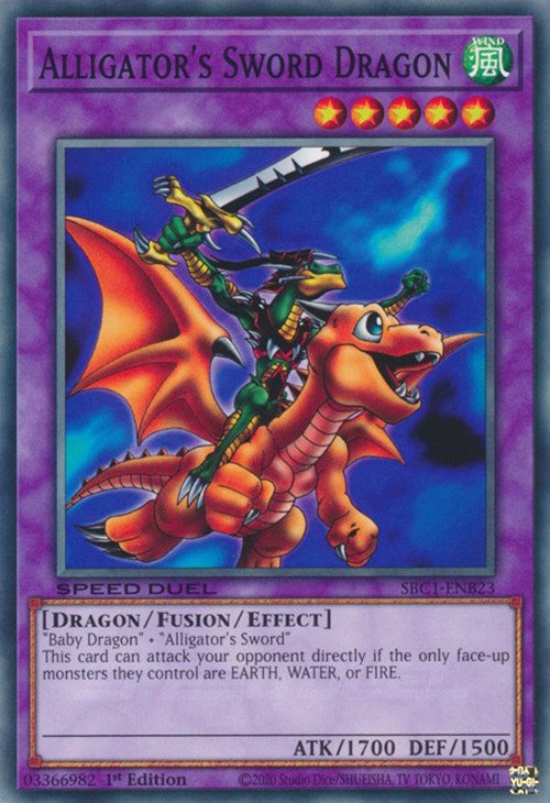 Alligator's Sword Dragon [SBC1-ENB23] Common | Galaxy Games LLC