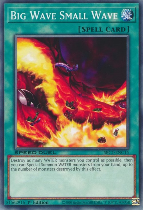 Big Wave Small Wave [SBC1-ENC15] Common | Galaxy Games LLC