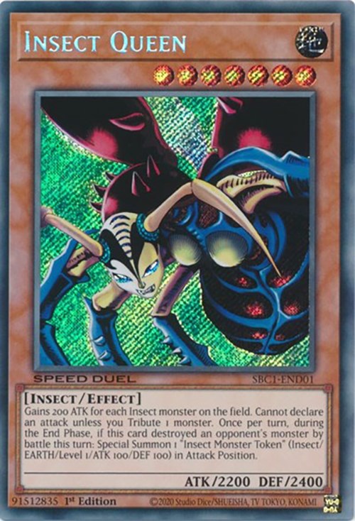 Insect Queen [SBC1-END01] Secret Rare | Galaxy Games LLC