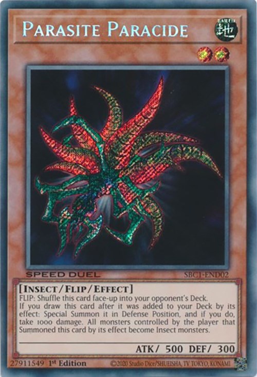 Parasite Paracide [SBC1-END02] Secret Rare | Galaxy Games LLC