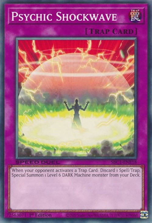 Psychic Shockwave [SBC1-ENE18] Common | Galaxy Games LLC