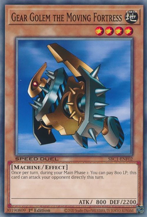 Gear Golem the Moving Fortress [SBC1-ENF02] Common | Galaxy Games LLC