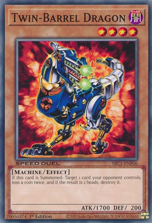Twin-Barrel Dragon [SBC1-ENF06] Common | Galaxy Games LLC