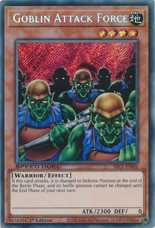 Goblin Attack Force [SBC1-ENI06] Secret Rare | Galaxy Games LLC