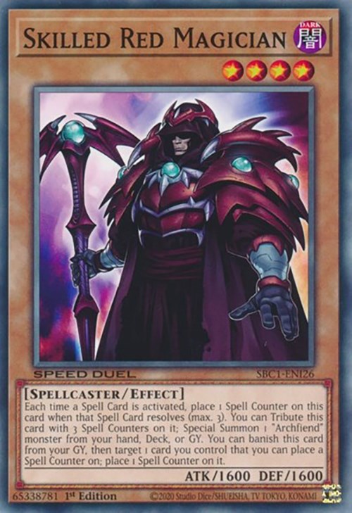 Skilled Red Magician [SBC1-ENI26] Common | Galaxy Games LLC