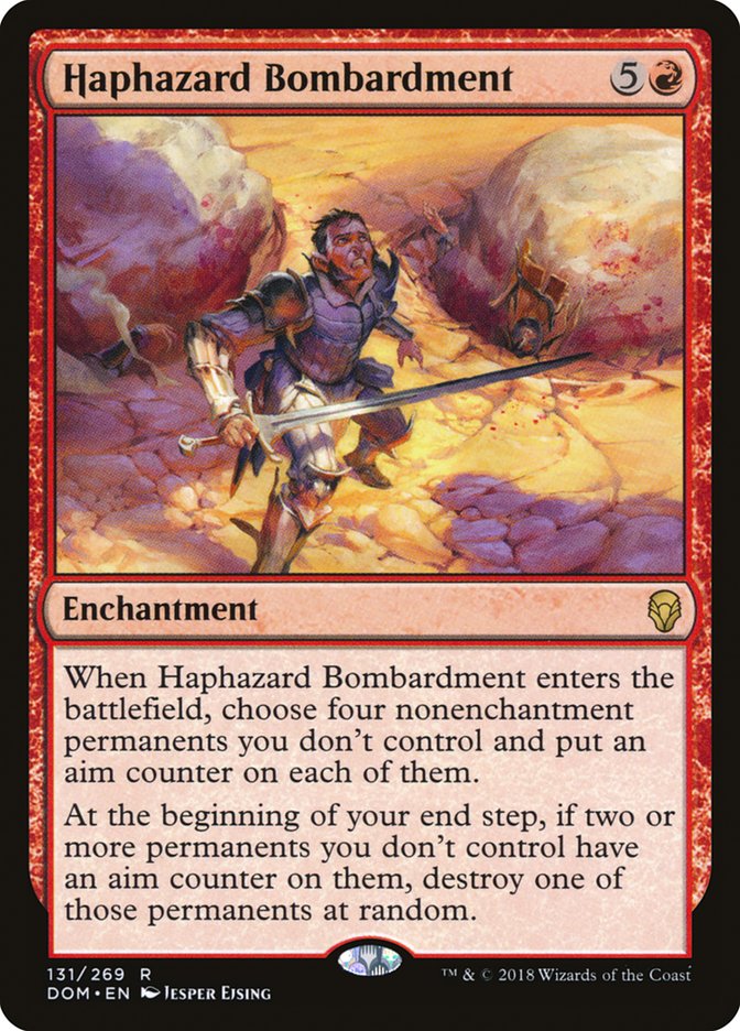 Haphazard Bombardment [Dominaria] | Galaxy Games LLC