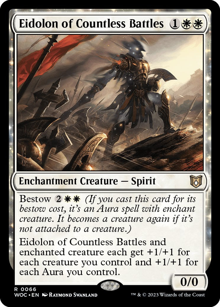 Eidolon of Countless Battles [Wilds of Eldraine Commander] | Galaxy Games LLC