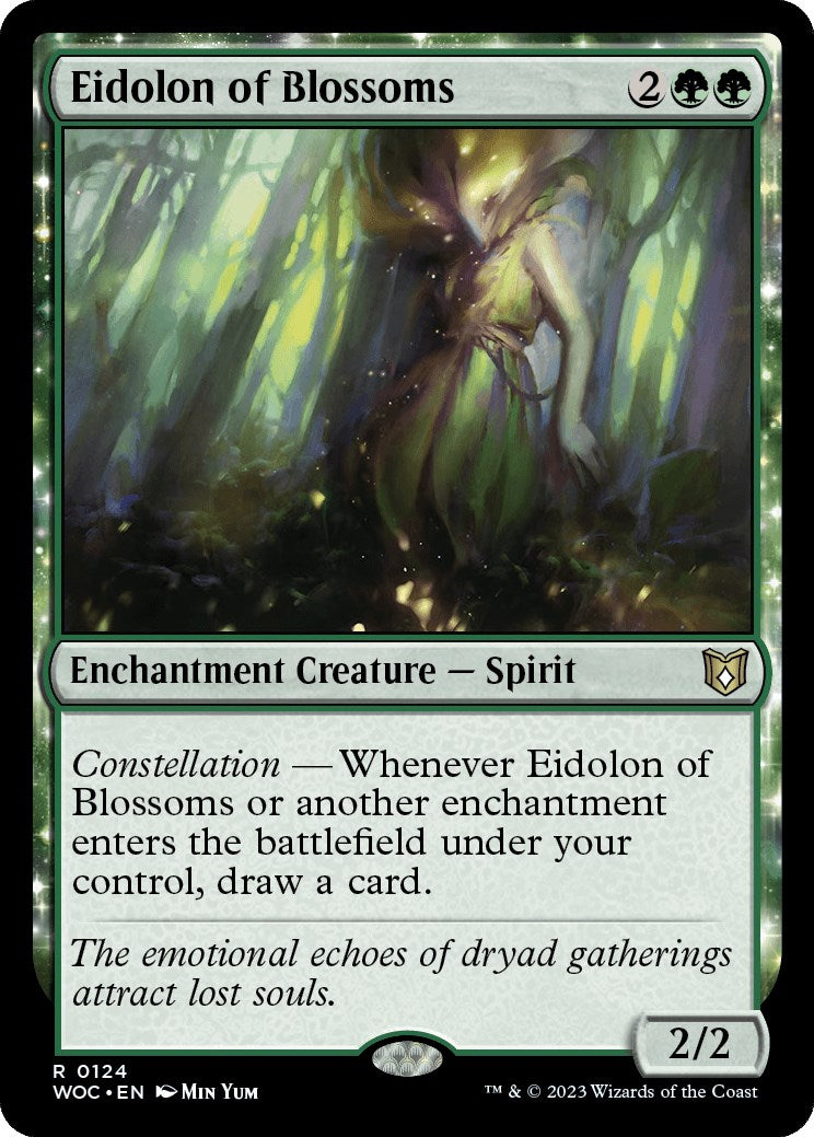 Eidolon of Blossoms [Wilds of Eldraine Commander] | Galaxy Games LLC