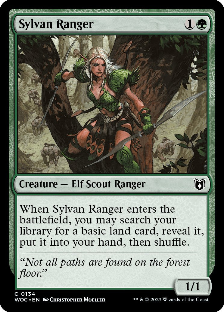 Sylvan Ranger [Wilds of Eldraine Commander] | Galaxy Games LLC