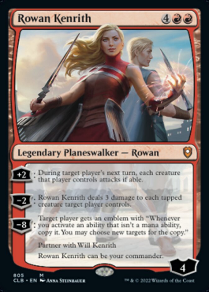 Rowan Kenrith [Commander Legends: Battle for Baldur's Gate] | Galaxy Games LLC