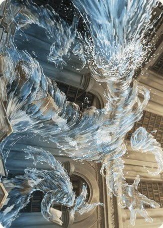 Splashy Spellcaster Art Card [Wilds of Eldraine Art Series] | Galaxy Games LLC