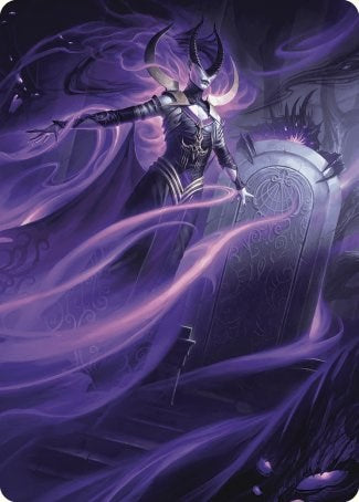 Ashiok, Wicked Manipulator Art Card (10/81) [Wilds of Eldraine Art Series] | Galaxy Games LLC