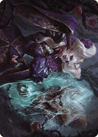 Conceited Witch Art Card [Wilds of Eldraine Art Series] | Galaxy Games LLC