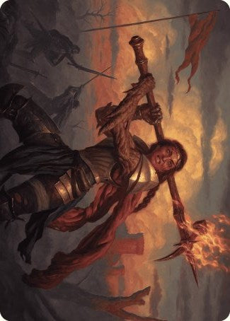 Imodane, the Pyrohammer Art Card [Wilds of Eldraine Art Series] | Galaxy Games LLC