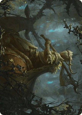 Verdant Outrider Art Card [Wilds of Eldraine Art Series] | Galaxy Games LLC