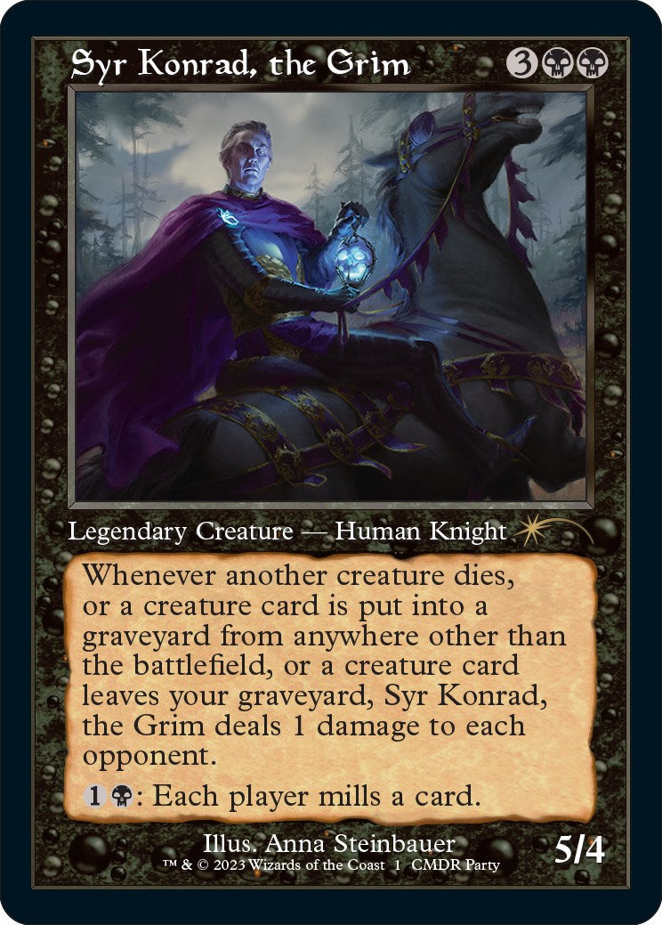 Syr Konrad, the Grim (Retro) [MagicFest 2023] | Galaxy Games LLC