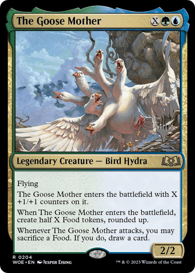 The Goose Mother (Promo Pack) [Wilds of Eldraine Promos] | Galaxy Games LLC