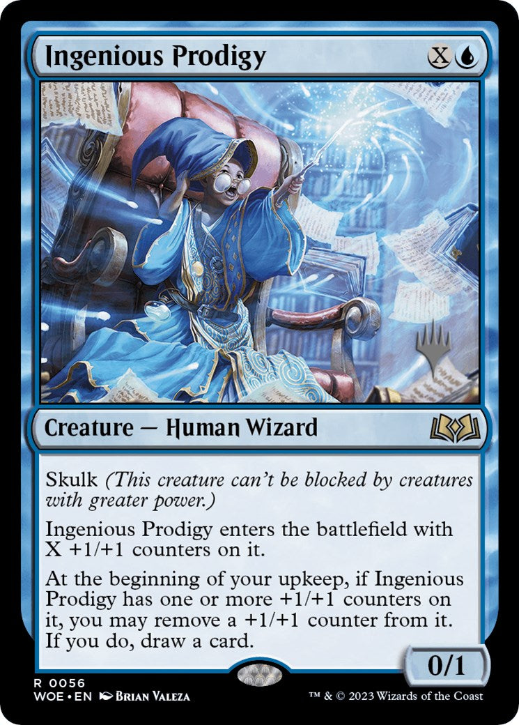 Ingenious Prodigy (Promo Pack) [Wilds of Eldraine Promos] | Galaxy Games LLC