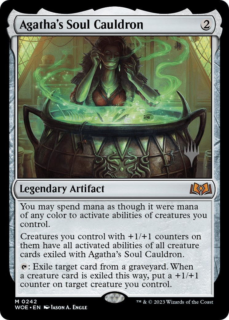 Agatha's Soul Cauldron (Promo Pack) [Wilds of Eldraine Promos] | Galaxy Games LLC