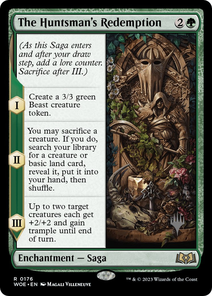 The Huntsman's Redemption (Promo Pack) [Wilds of Eldraine Promos] | Galaxy Games LLC