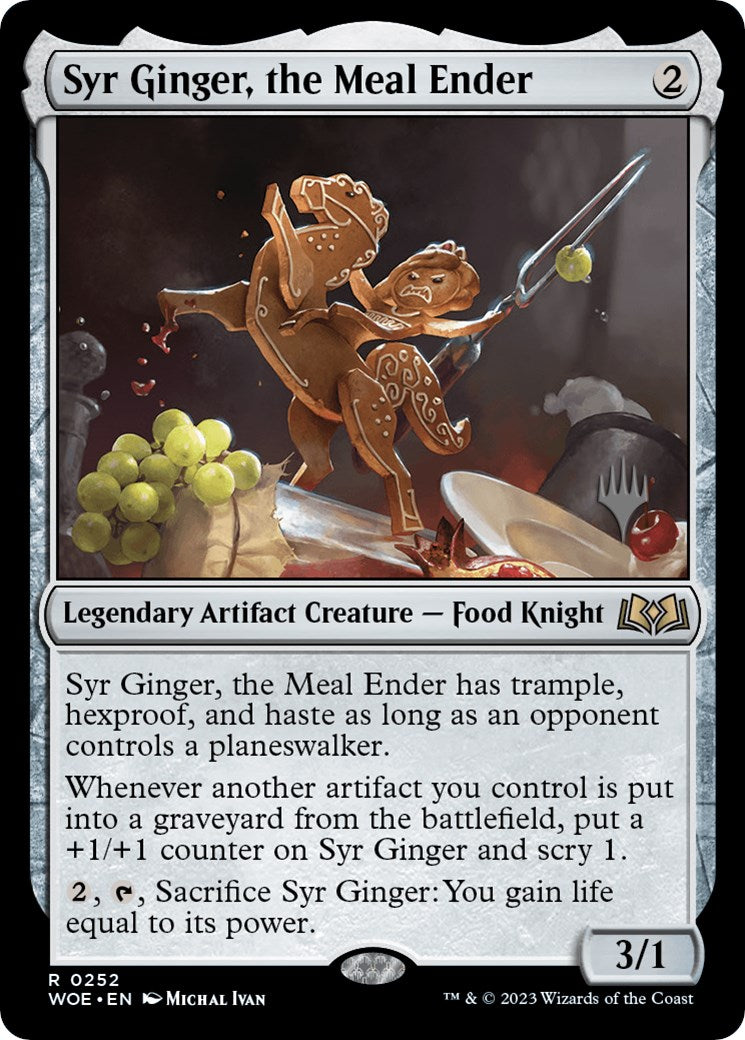 Syr Ginger, the Meal Ender (Promo Pack) [Wilds of Eldraine Promos] | Galaxy Games LLC