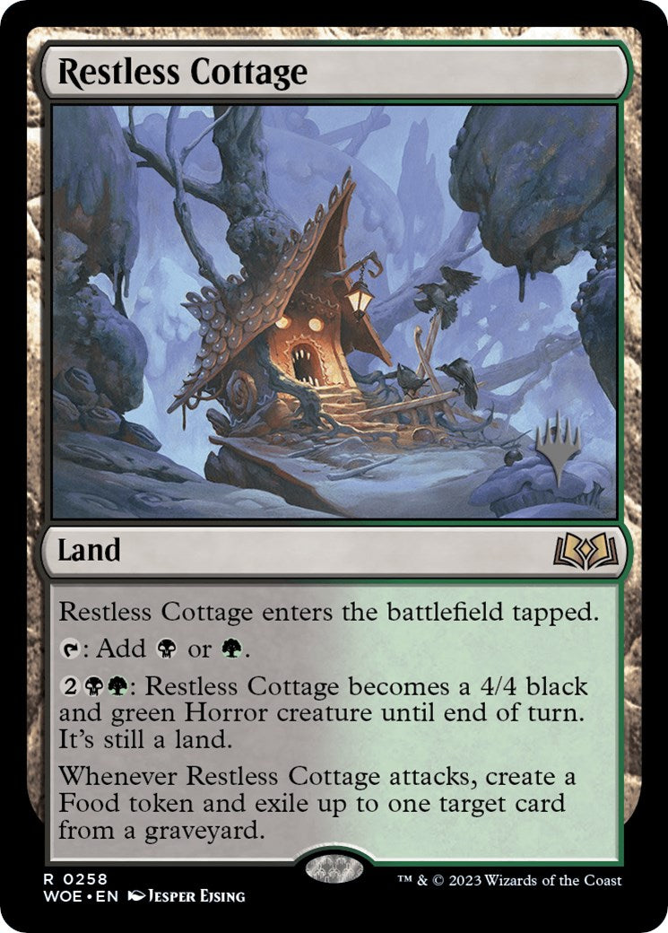 Restless Cottage (Promo Pack) [Wilds of Eldraine Promos] | Galaxy Games LLC