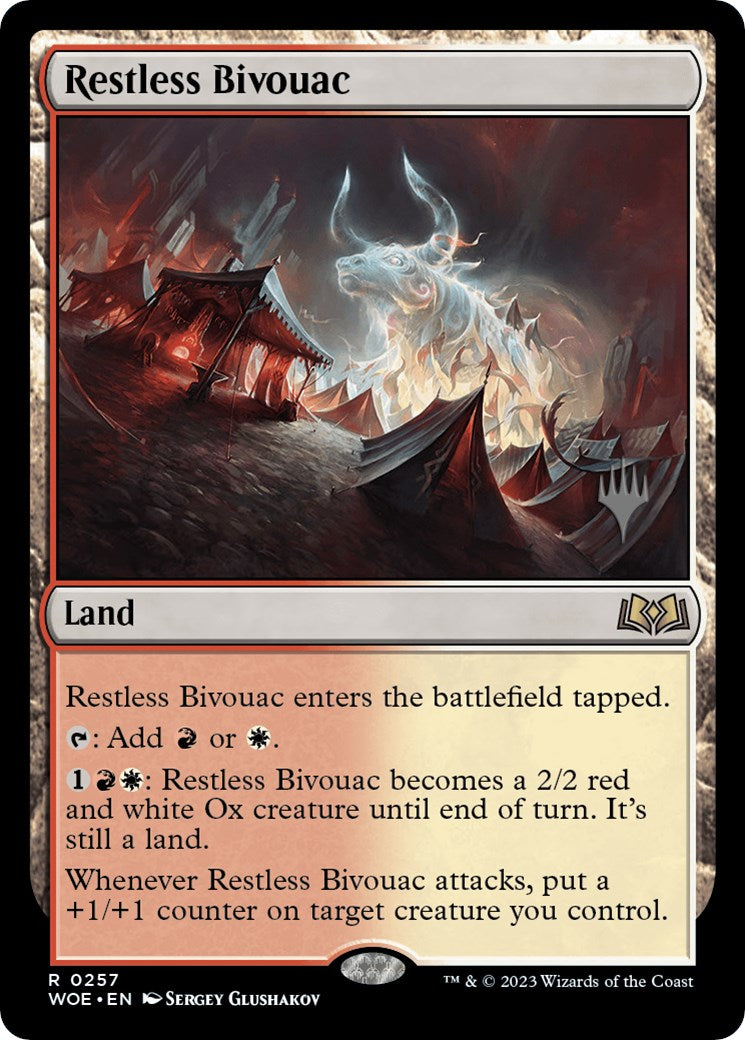 Restless Bivouac (Promo Pack) [Wilds of Eldraine Promos] | Galaxy Games LLC