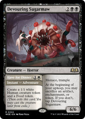 Devouring Sugarmaw // Have for Dinner(Promo Pack) [Wilds of Eldraine Promos] | Galaxy Games LLC