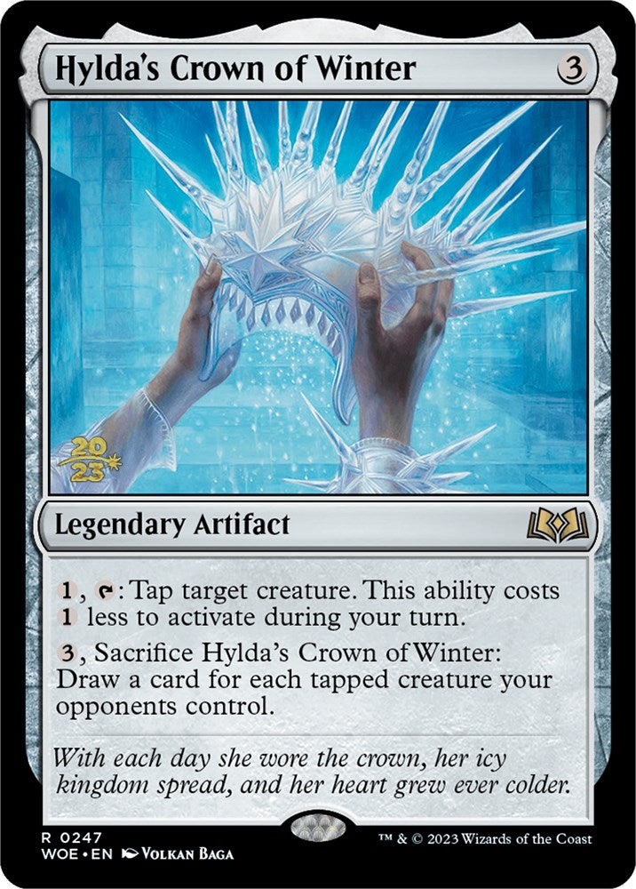 Hylda's Crown of Winter [Wilds of Eldraine Prerelease Promos] | Galaxy Games LLC