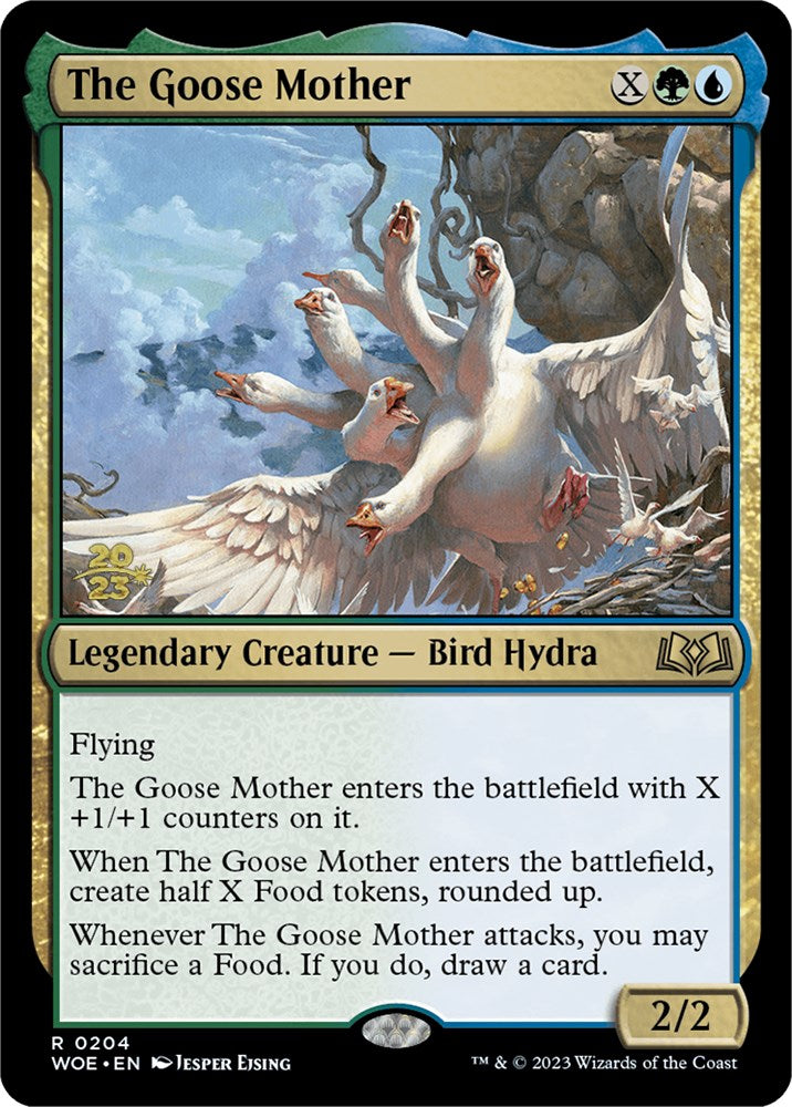 The Goose Mother [Wilds of Eldraine Prerelease Promos] | Galaxy Games LLC