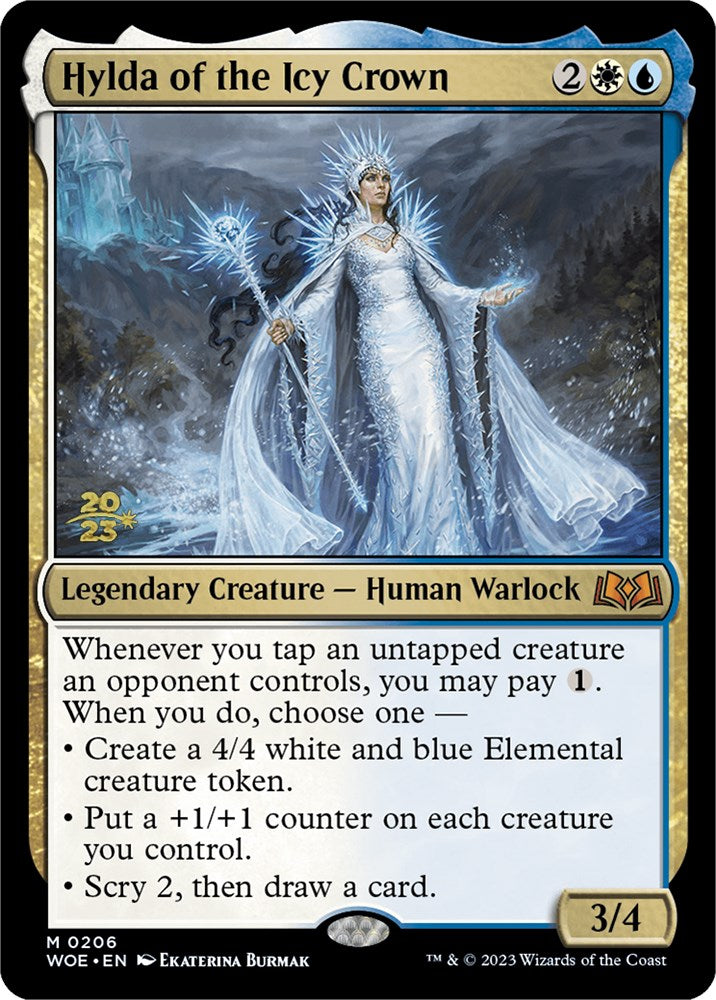 Hylda of the Icy Crown [Wilds of Eldraine Prerelease Promos] | Galaxy Games LLC